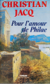 Couverture Pour l'amour de Philae Editions Le Grand Livre du Mois 1990
