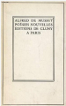 Couverture Poésies nouvelles Editions Armand Colin 1937
