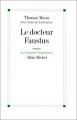 Couverture Le docteur Faustus Editions Albin Michel (Les grandes traductions) 1996