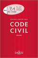 Couverture Code civil Editions Dalloz 2021