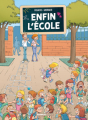 Couverture Enfin l'école Editions Bamboo (Humour) 2021