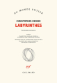 Couverture Labyrinthes Editions Gallimard  (Du monde entier) 2020