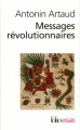 Couverture Messages révolutionnaires Editions Folio  (Essais) 1998