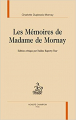 Couverture Les Mémoires de Madame de Mornay Editions Honoré Champion 2010