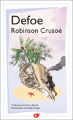 Couverture Robinson Crusoé Editions Flammarion (GF) 2019