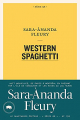 Couverture Western spaghetti Editions Le Quartanier 2021
