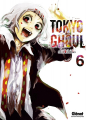 Couverture Tokyo Ghoul, tome 06 Editions Glénat (Shônen) 2017