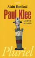 Couverture Paul Klee : Le geste en sursis Editions Hachette (Pluriel) 2008