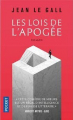 Couverture Les lois de l'apogée Editions Pocket 2018