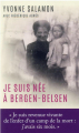 Couverture Je suis née à Bergen-Belsen Editions Mon Poche 2021