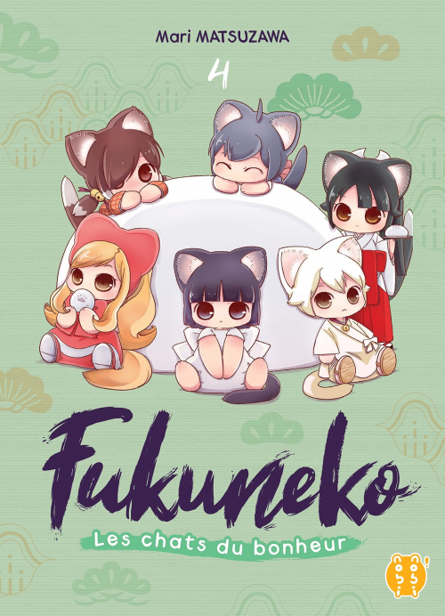 Couverture Fukuneko : Les chats du bonheur, tome 4