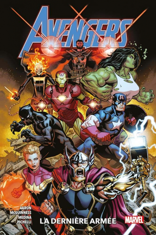 Couverture Avengers, tome 1 : la dernière armée