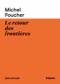 Couverture Le retour des frontières Editions CNRS 2016
