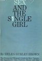Couverture Sex and the Single Girl Editions Avon Books 1983