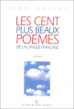 Couverture Les cent plus beaux poèmes de la langue française Editions Le Cherche midi 1996