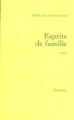 Couverture Esprit de famile Editions Grasset 2003