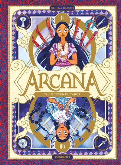 Couverture Arcana (Blasco), tome 1 : Le coven du tarot