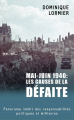 Couverture Les causes de la défaite : Mai-juin 1940 Editions Mon Poche 2021