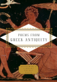 Couverture Poems from Greek Antiquity Editions Everyman's library 2020