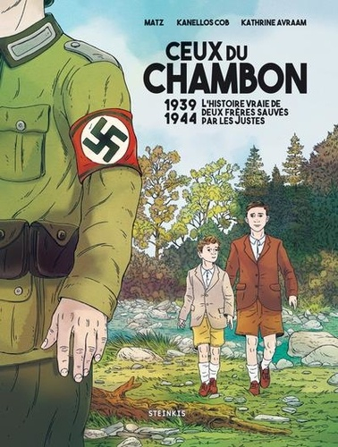 Couverture Ceux du Chambon : 1939-1944 Deux frères sauvés par les Justes