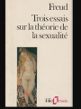 Couverture Trois essais sur la théorie sexuelle Editions Folio  (Essais) 1986