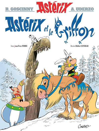 Couverture Astérix, tome 39 : Astérix et le Griffon