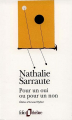 Couverture Pour un oui ou pour un non Editions Folio  (Théâtre) 1999