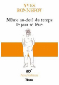 Couverture Même au-delà du temps le jour se lève Editions Gallimard  (Poésie) 2015