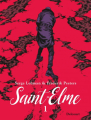 Couverture Saint-Elme, tome 1 : La vache brûlée Editions Delcourt (Machination) 2021