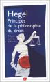 Couverture Principes de la philosophie du droit Editions Flammarion (GF) 2021