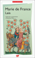 Couverture Lais / Les Lais Editions Flammarion (GF - Bilingue) 2020