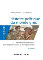 Couverture Histoire politique du monde grec Editions Armand Colin (Cursus) 2015