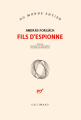 Couverture Fils d'espionne Editions Gallimard  (Du monde entier) 2021