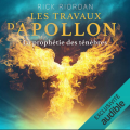 Couverture Les travaux d'Apollon, tome 2 : La prophétie des ténèbres Editions Audible studios 2021