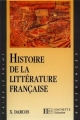 Couverture Histoire de la littérature française Editions Hachette (Faire le point) 1992