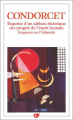 Couverture Esquisse d'un tableau historique des progrès de l'esprit humain Editions Flammarion (GF) 1998