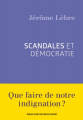Couverture Scandales et démocratie Editions Desclée de Brouwer 2019