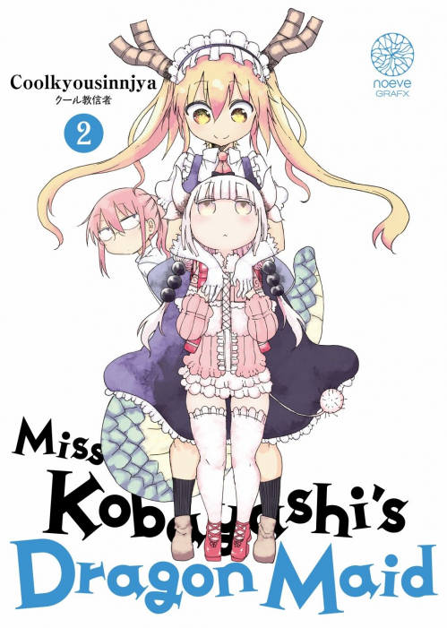 Couverture Miss Kobayashi's Dragon Maid, tome 02