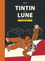 Couverture Tintin et la Lune : Objectif Lune, On a marché sur la Lune Editions Casterman (Tout en BD) 2019