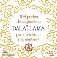 Couverture 108 perles de sagesse du Dalaï-Lama pour parvenir à la sérénité Editions Lizzie 2018