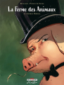 Couverture La ferme des animaux (BD) Editions Delcourt (Ex-libris) 2021