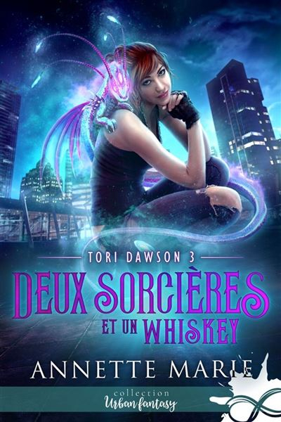 Couverture Tori Dawson, tome 3 : Deux sorcières et un whiskey