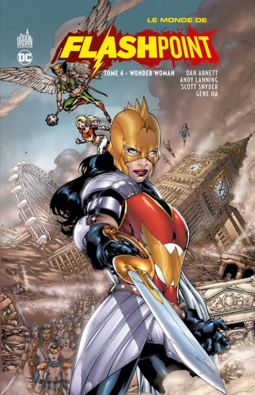 Couverture Le Monde de Flashpoint, tome 4 : Wonder Woman