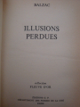 Couverture Illusions perdues Editions G.P. 1970