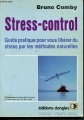 Couverture Stress-control Editions Dangles 1988