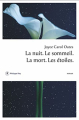 Couverture La nuit. Le sommeil. La mort. Les étoiles. Editions Philippe Rey 2021