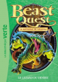 Couverture Beast Quest, tome 41 : Le royaume de Tavania : Le lézard du désert Editions Hachette (Bibliothèque Verte) 2017