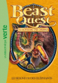 Couverture Beast Quest, tome 19 : Le royaume des ombres : Le seigneur des éléphants Editions Hachette (Bibliothèque Verte) 2012