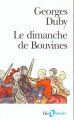 Couverture Le dimanche de bouvines Editions Folio  (Histoire) 1985