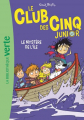 Couverture Le Club des Cinq junior, tome 2 : Le mystère de l'île Editions Hachette (Bibliothèque Verte) 2017